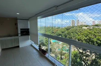 Apartamento 3/4 sendo 2 suítes 134 m2 no reserva alphaville
