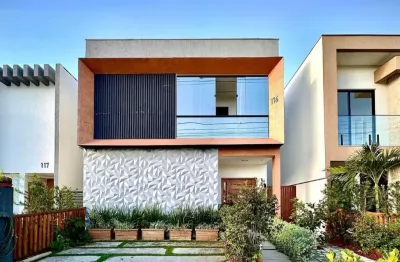 Casa alto padrão à venda 4/4 sendo 2 suítes  – condomínio vila florença