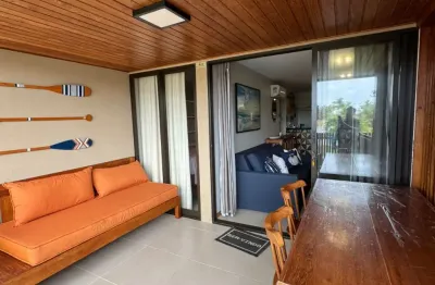 Apartamento 2 suítes mobiliado, nascente em itacimirim