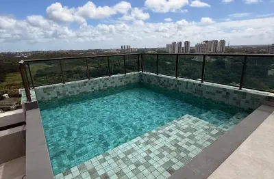 Cobertura duplex 4 suítes 305 m2 4 vagas parque tropical
