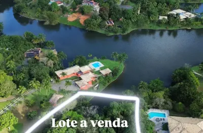 Lote exclusivo de 4.000 m², beira da lagoa no encontro das aguas- lauro de freitas