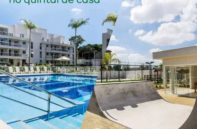 Apartamentos garden 75m² 2 quartos com suíte em condomínio fechado em campo grande