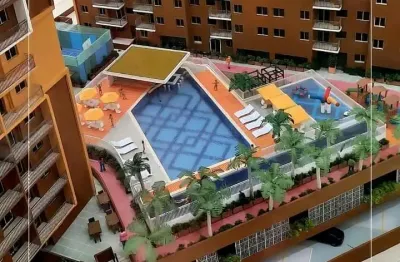 Apartamentos 67m² 3 quartos com suíte, varanda, condomínio com área de lazer próximo ao top shopping em nova iguaçu