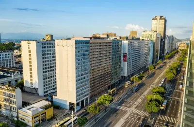 Apartamentos 54m² 2 quartos com varanda, condomínio com área de lazer na cobertura na avenida presidente vargas no centro