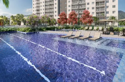 Apartamentos 52m² 2 quartos, suíte, varanda, opção de garden em condomínio com área de lazer na barra da tijuca