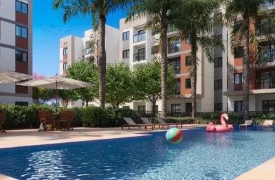 Apartamentos 48m² 1 quarto  varanda, com vaga, condomínio localizado a 1km da praia no recreio