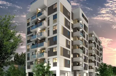 Apartamentos 55m² 2 quartos com suíte, varanda, opção de suíte, condomínio fechado em irajá