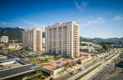 Apartamentos 64m² 2 quartos com suíte, varanda gourmet, condomínio com infraestrutura completa na barra da tijuca