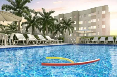 Apartamentos 41m² 2 quartos, condomínio fechado, lazer completo em realengo