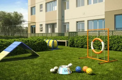 Apartamentos 41m² 2 quartos, condomínio fechado, lazer completo em realengo