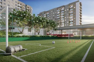 Apartamentos 53m² 2 quartos, varanda, condomínio fechado, área de lazer, próximo ao shopping metropolitano na barra olímpica