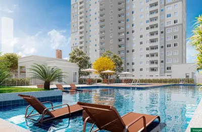 Apartamentos 2 quartos, com varanda, com opção de vaga, condomínio fechado e área de lazer no bairro triagem