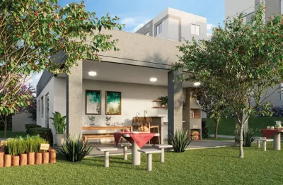 Apartamentos 2 quartos, condomínio fechado, ao lado do parque zona oeste em inhoaíba