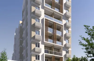 Apartamentos 46m² 2 quartos com varanda, sem vaga, condomínio fechado, área de lazer em madureira