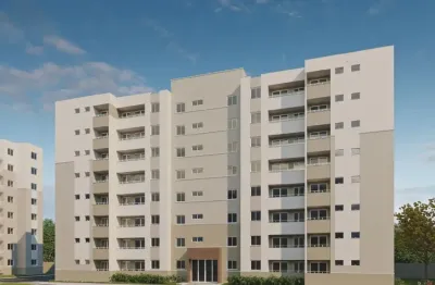 Apartamentos 50m² 2 quartos com varanda, vaga para carro, condomínio fechado e área de lazer completa em são pedro da aldeia