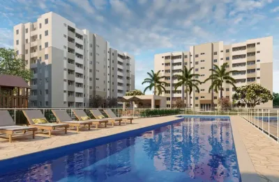 Apartamentos 50m² 2 quartos com varanda, vaga para carro, condomínio fechado e área de lazer completa em são pedro da aldeia