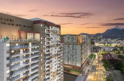 Apartamentos 2 quartos, varanda, condomínio com área de lazer resort, lojas comerciais, no porto maravilha