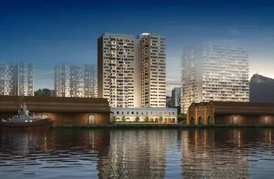 Lançamento studio 1 quarto com varanda, condomínio fechado, área de lazer no porto maravilha