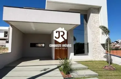Casa em condomínio fechado com 3 quartos à venda no jardim park real, indaiatuba  por r$ 1.325.000