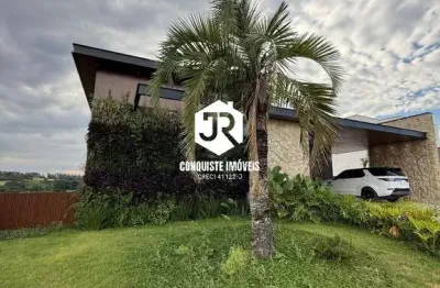 Casa em condomínio fechado com 4 quartos à venda no parque residencial indaiá, indaiatuba  por r$ 6.798.000