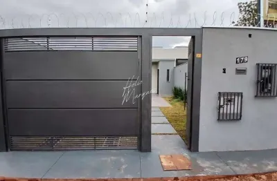 Casa nova no noroeste – 3 quartos, suíte e área gourmet!
