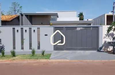 Casa no rita vieira com 3 suítes, piscina e varanda gourmet à venda