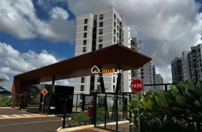 Condomínio Clube Aquarela - sacada com churrasqueira a carvão