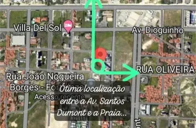Terreno à venda na Rua João Nogueira Borges, 1, Praia do Futuro I, Fortaleza