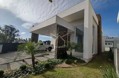 Casa em condomínio fechado com 3 quartos à venda na rua tupinambá, 35, são vicente, gravataí, 180 m2 por r$ 1.590.000