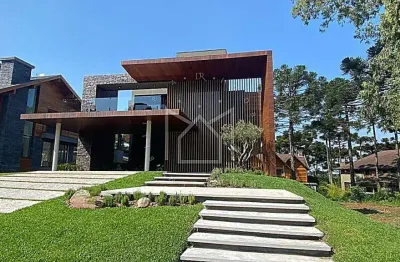 Casa em condomínio fechado com 4 quartos à venda na rs 235, vale das colinas, gramado, 800 m2 por r$ 11.880.000