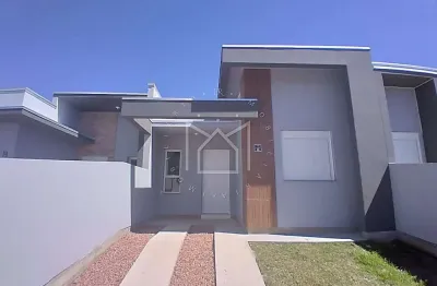 Casa com 2 quartos à venda na rua florianópolis, 370, mato alto, gravataí, 44 m2 por r$ 265.000