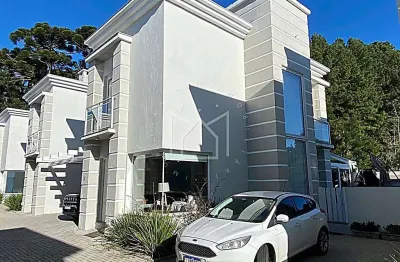 Casa em condomínio fechado com 3 quartos à venda na rua vinte e oito, parque das hortênsias, canela, 141 m2 por r$ 960.000