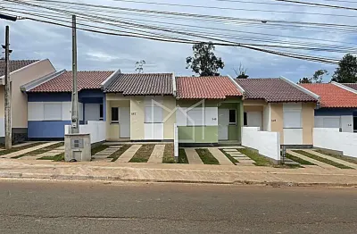 Casa com 2 quartos à venda na rua barbosa neto, neópolis, gravataí, 41 m2 por r$ 215.000