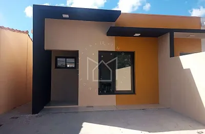 Casa com 2 quartos à venda na rua aloízio azevedo, bom sucesso, gravataí, 56 m2 por r$ 290.000
