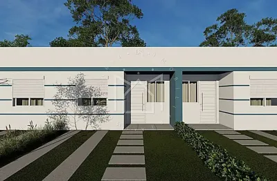 Casa com 2 quartos à venda na rua joão t. azevedo, parque do itatiaia, gravataí, 43 m2 por r$ 189.000