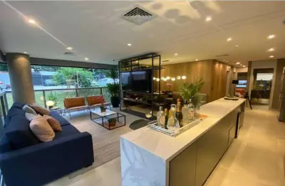 Apartamento no brooklin de 95 m² com 3 suítes e lavabo.