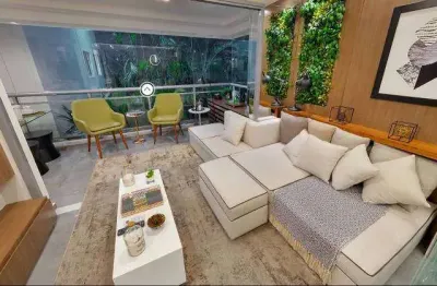 Apartamento de 81 m² com 3 dormitórios, lavabo, 2 vagas de garagem