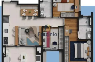Apartamento com 3 quartos à venda na rua engenheiro josé sá rocha, 145, vila mariana, são paulo por r$ 1.050.000
