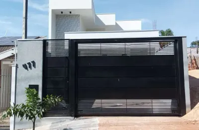 Casa com 3 quartos à venda na rua nilo polo ferrato, 477, jardim paris, maringá por r$ 610.000