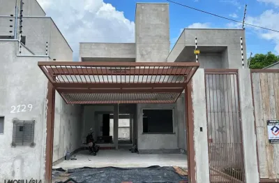 Novíssima casa no bairro jardim verônica, ao lado do jardim iguaçu