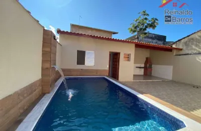 Casa com 2 dormitórios e piscina à venda, por r$ 499.900 - agenor de campos - mongaguá/sp
