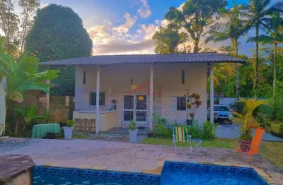 Chácara com 3 dormitórios à venda, 1250 m² por r$ 600.000,00 - jardim aguapeú - itanhaém/sp