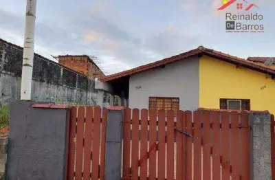 Casa com 1 dormitório à venda, 56 m² por r$ 180.000,00 - campos elíseos - itanhaém/sp