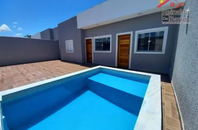 Casa com 2 dormitórios à venda, 67 m² por r$ 309.900,00 - jardim guacyra - itanhaém/sp