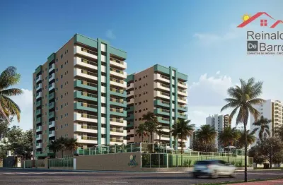 Apartamentos 2 e 3 dormitórios frente mar em itanhaém