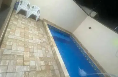 Casa a venda com mobilia e piscina - nova itanhaem 2 dorm sendo uma suite