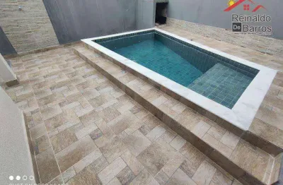 Casa com 2 dormitórios para alugar, 75 m² por r$ 2.200,00/mês - jardim das palmeiras - itanhaém/sp
