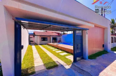 Casa com 4 dormitórios à venda, 120 m² por r$ 790.000,00 - parque jequitiba - itanhaém/sp