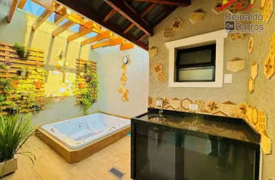 Casa com 3 dormitórios à venda, 115 m² por r$ 830.000,00 - vilamar - praia grande/sp