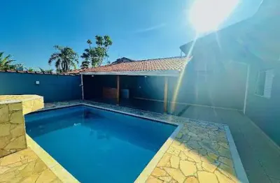 Casa com 3 dormitórios à venda, 174 m² por r$ 490.000,00 - estância balneária maria helena novaes - peruíbe/sp